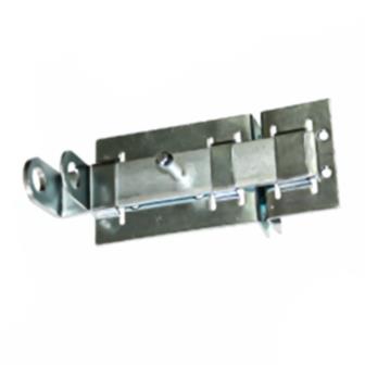 Дверная задвижка ЗД-04 Цвет: Цинк