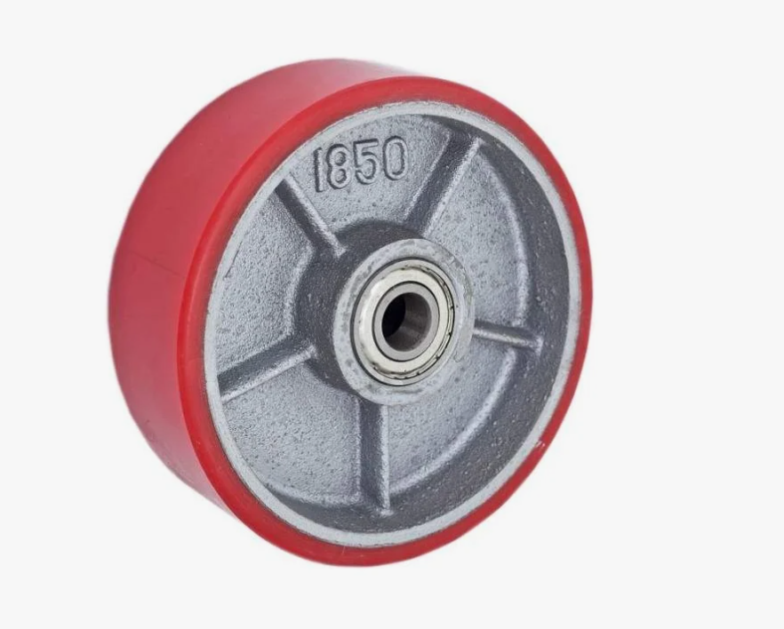 Колесо б/г полиуретан. без кронштейна 100мм