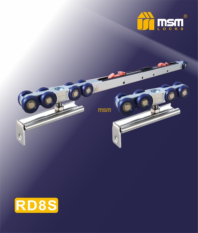 Ролики для раздвижных дверей с тормозом MSM RD8S