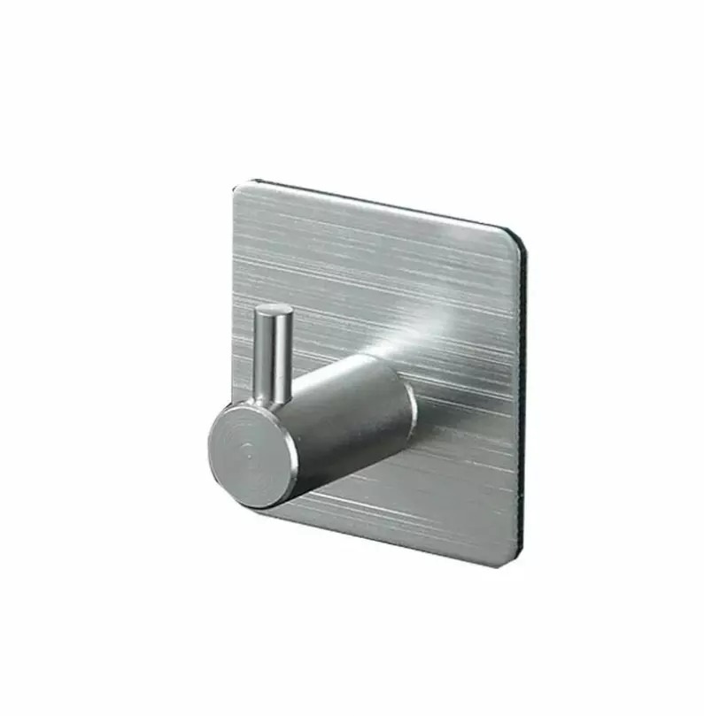 Крючок на липучке метал Цвет: SN - Матовый никель