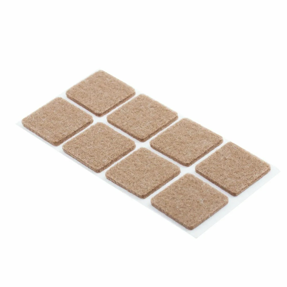 Подпятник фетровый 40*40 мм. Цвет: BR - Коричневый