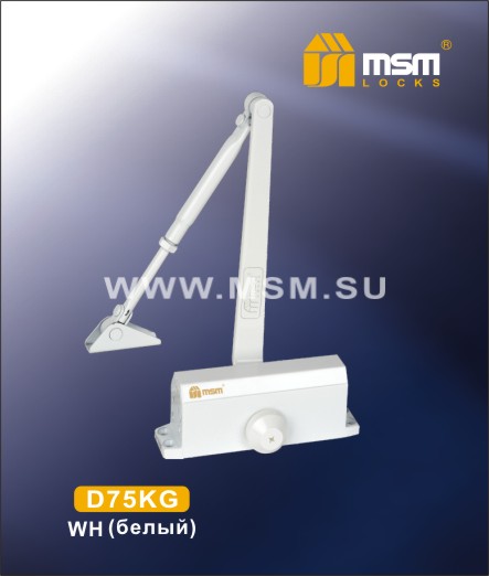 afdd2c70f2c3d0cdc8902636042a2b44.jpg Доводчик D75KG Белый (WH)