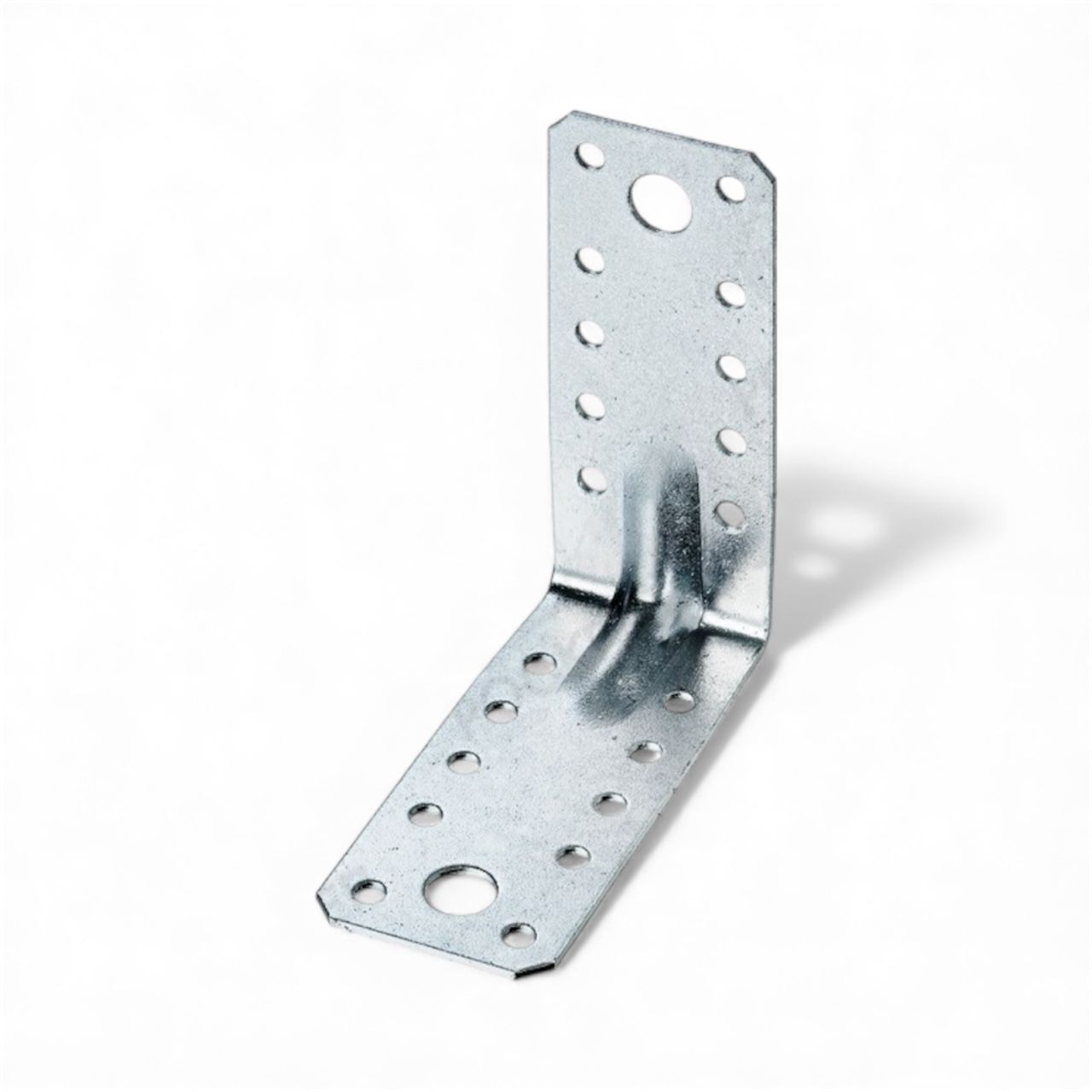 Крепежный угол усиленный 90*40*1.5 Цвет: Цинк