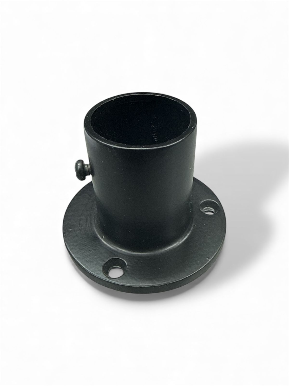 Фланец высокий для трубы D=25мм с фиксатором* BN - Чёрный