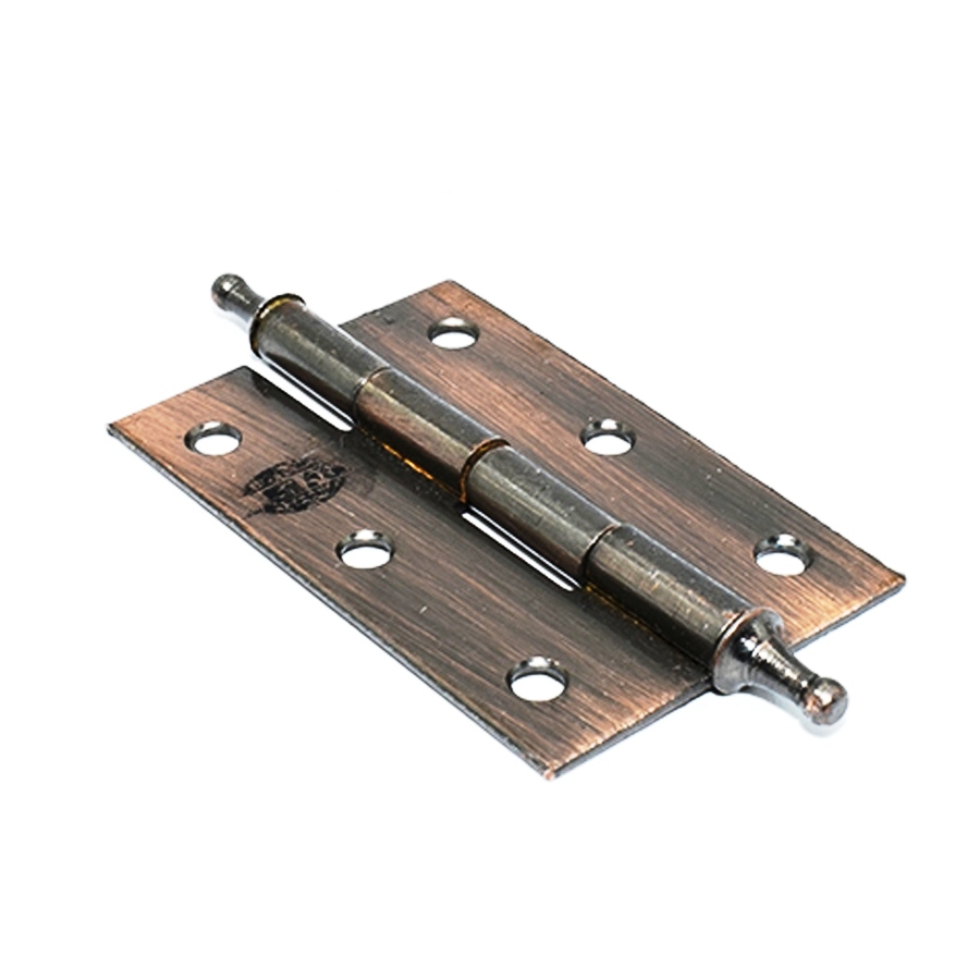 Петля карточная c головкой 75*48 мм. Цвет: AC - Медь