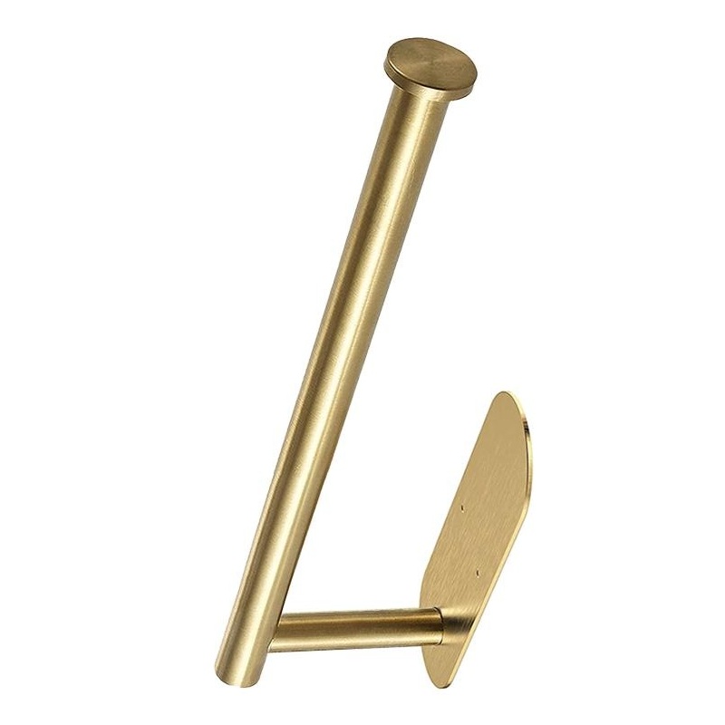 держатель для полотенец самоклеющийся 330мм Цвет: SB - Матовое золото