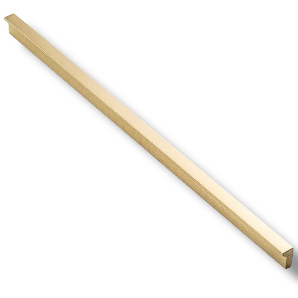 Ручка мебельная T01 1 MЕТР Цвет: SB - Матовое золото